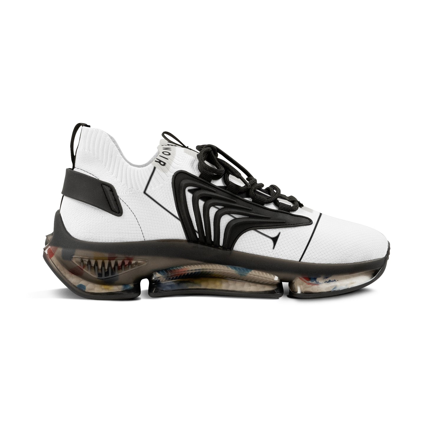 Men's Breathable Renee Noir-Original Sneakers — Lightweight Athletic Shoes with Cushioned Sole