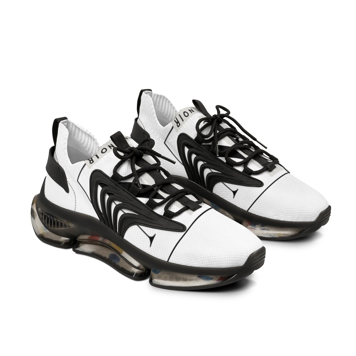 Men's Breathable Renee Noir-Original Sneakers — Lightweight Athletic Shoes with Cushioned Sole