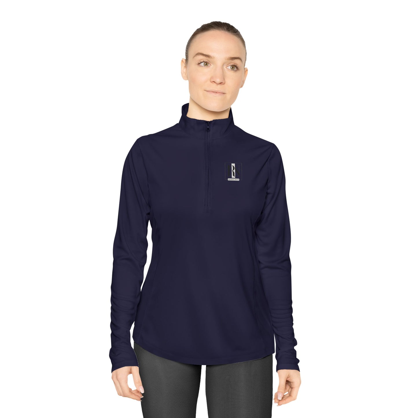 Ladies Quarter-Zip Pullover — Renée Noir Original Performance Top