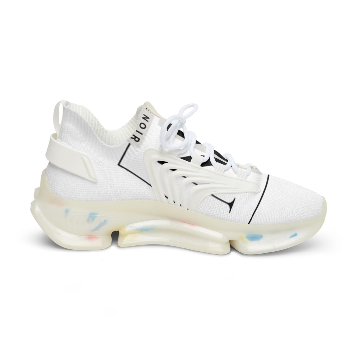 Men's Breathable Renee Noir-Original Sneakers — Lightweight Athletic Shoes with Cushioned Sole