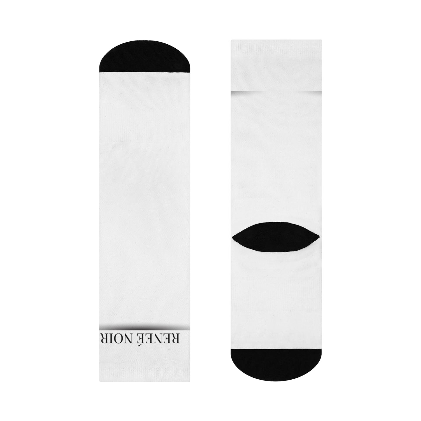 Renee Noir Cushioned Crew Socks – Comfortable Athletic Socks