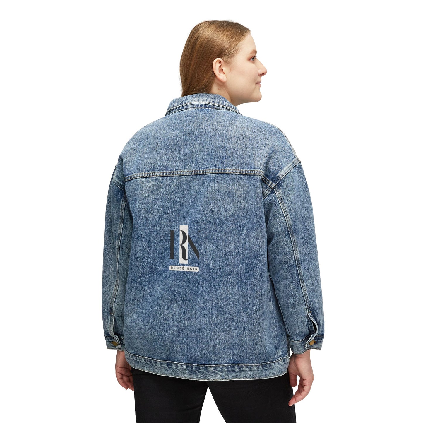 Renee Noir Women’s Denim Jacket – Classic Jean Jacket