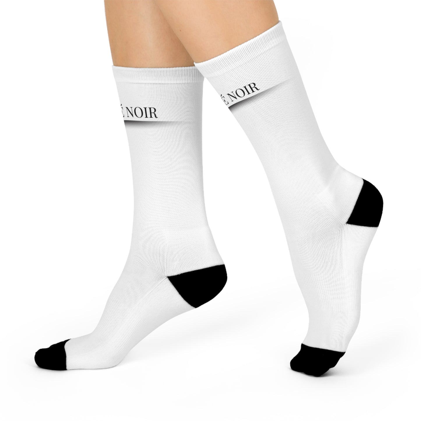 Renee Noir Cushioned Crew Socks – Comfortable Athletic Socks