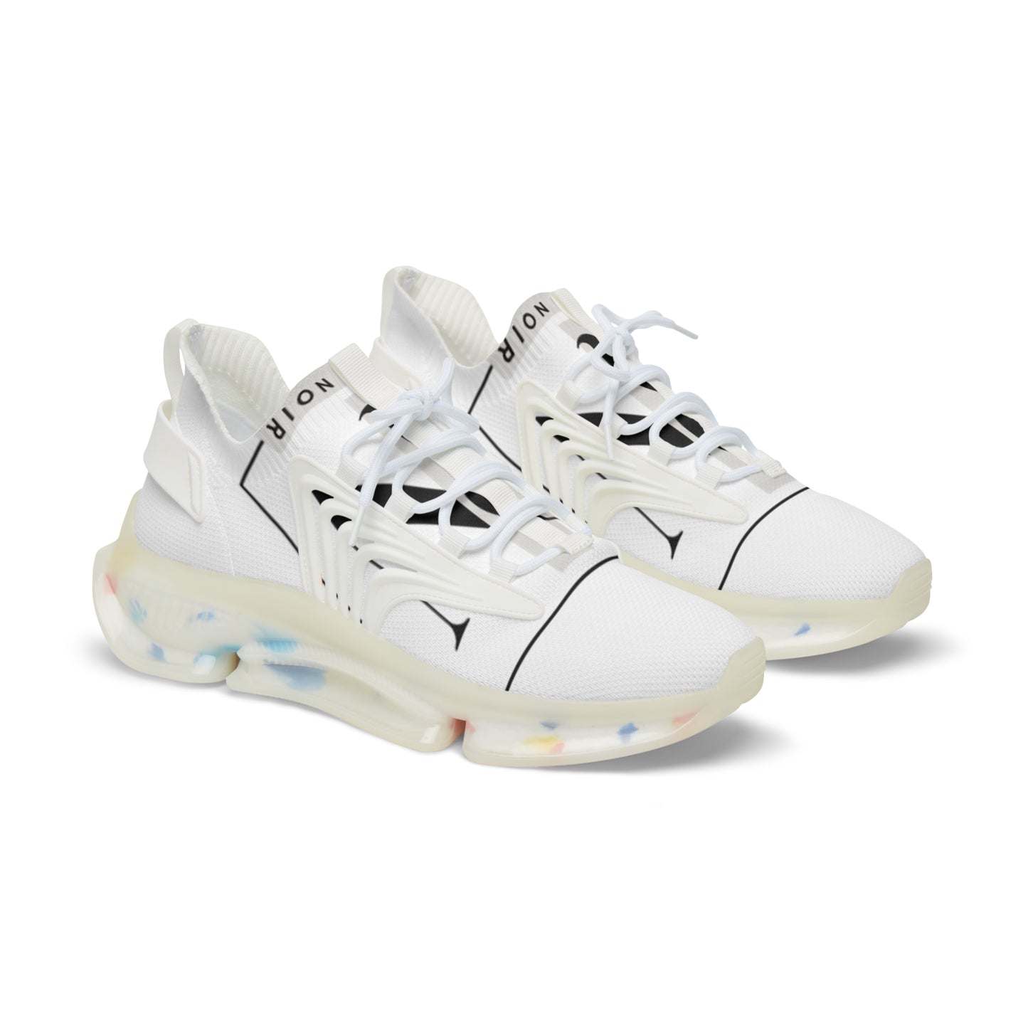 Men's Breathable Renee Noir-Original Sneakers — Lightweight Athletic Shoes with Cushioned Sole