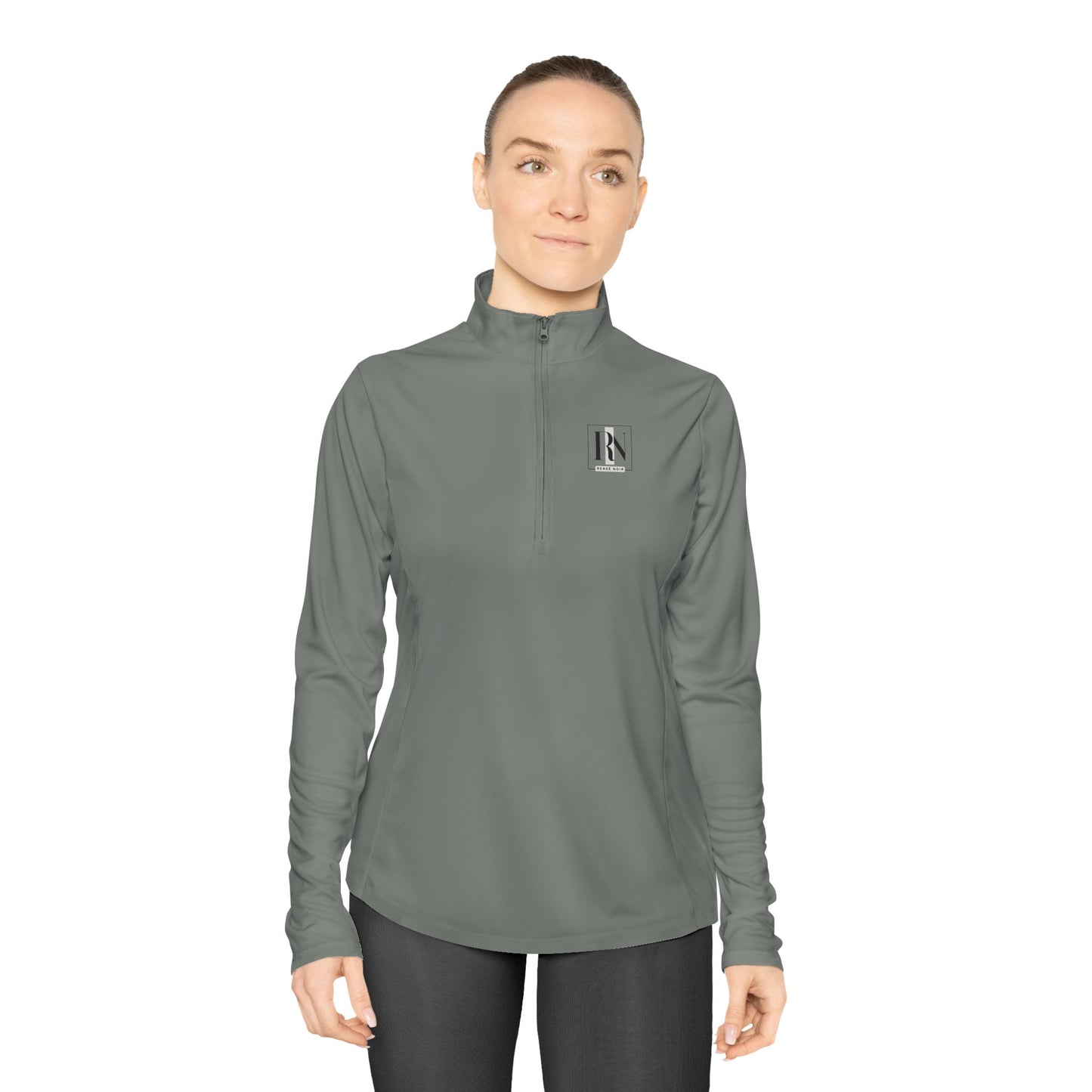 Ladies Quarter-Zip Pullover — Renée Noir Original Performance Top