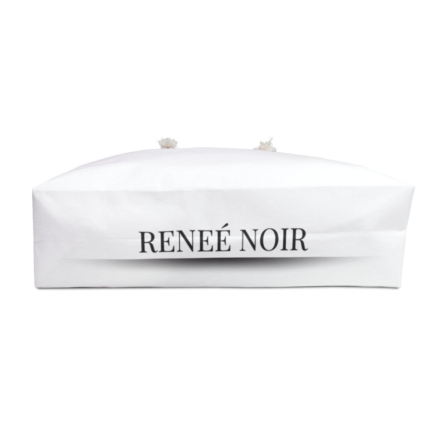 Blank White Weekender Bag — Renee Noir Original Travel Tote