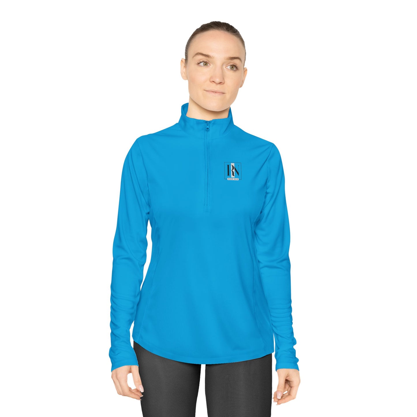 Ladies Quarter-Zip Pullover — Renée Noir Original Performance Top