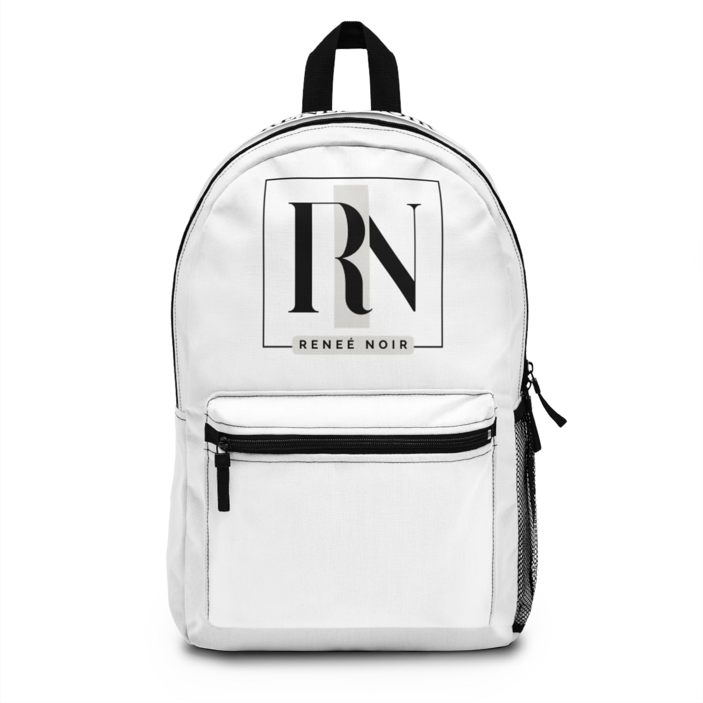 Renee Noir Original Backpack - Minimalist White Everyday Bag