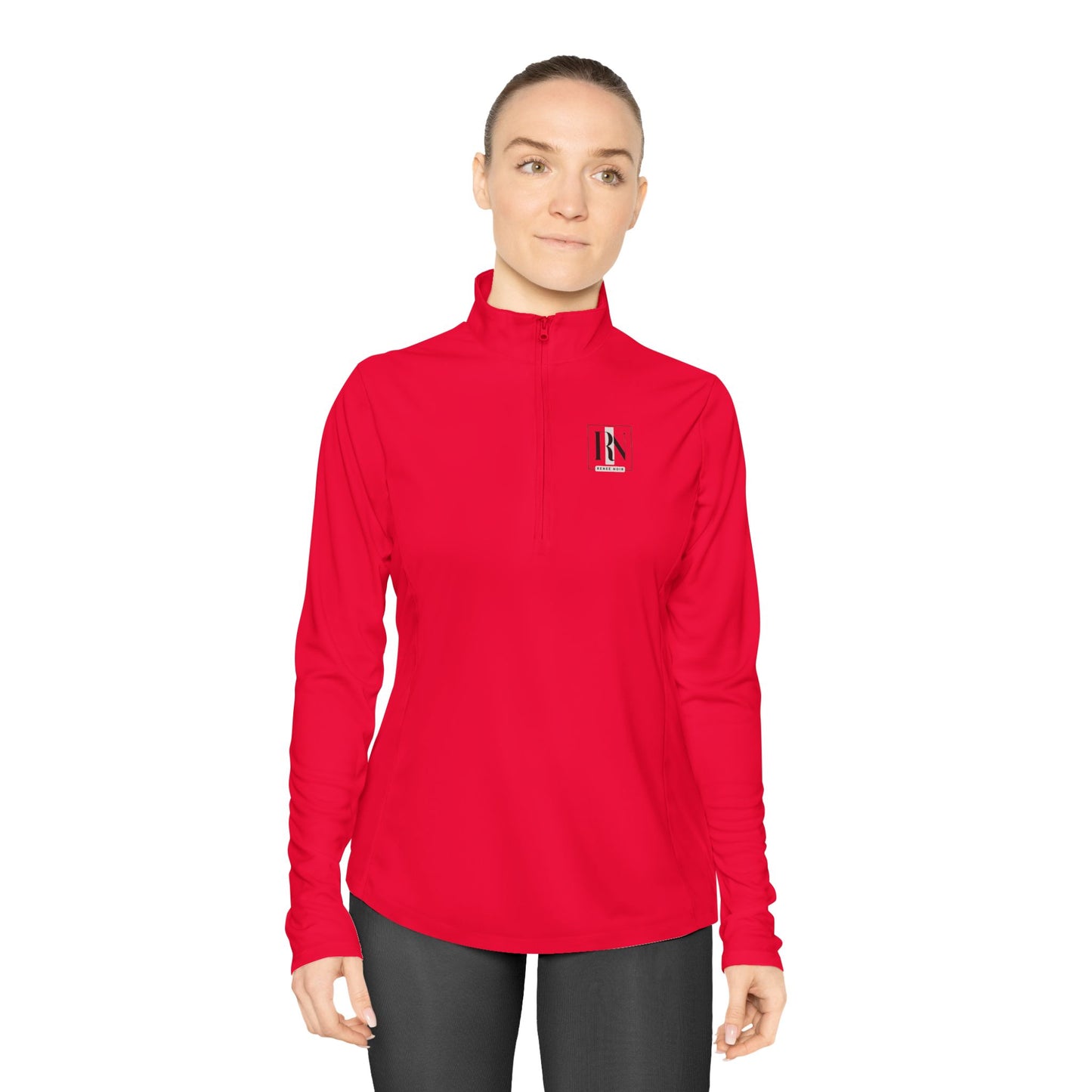 Ladies Quarter-Zip Pullover — Renée Noir Original Performance Top